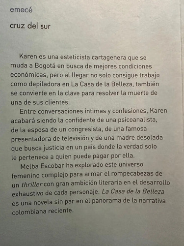 La Casa De La Belleza - Melba Escobar De Nogales