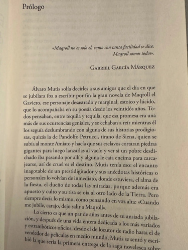 Empresas Y Tribulaciones De Maqroll El Gaviero  Álvaro Mutis