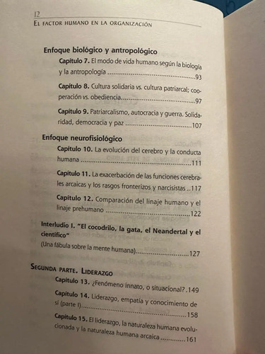 El Factor Humano En La Organización - Félix Cantoni Ibarra