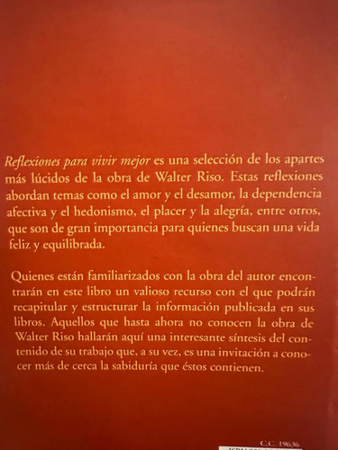 producto_639279603618481273_1 Reflexiones Para Vivir Mejor - Walter Riso