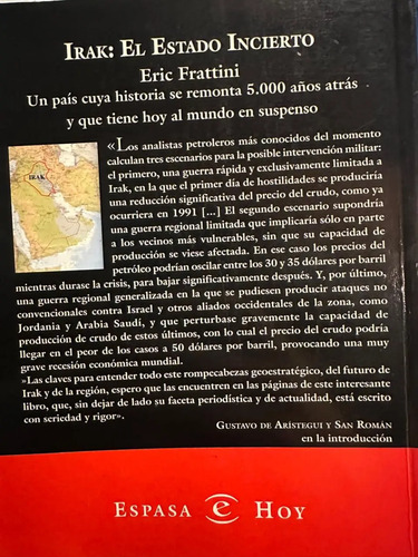 Irak: El Estado Incierto - Eric Frattini