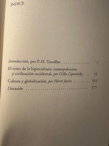 El Occidente Globalizado - Gilles Lipovetsky