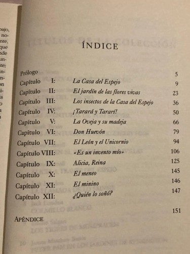 Alicia A Través Del Espejo - Lewis Carroll