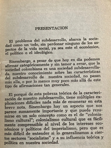 Feudalismo, Capitalismo, Subdesarrollo