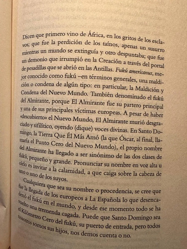 La Maravillosa Vida Breve De Óscar Wao - Junot Díaz