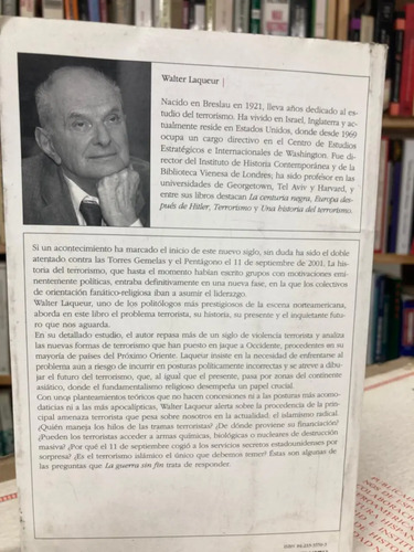 La Guerra Sin Fin - Walter Laqueur