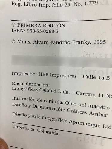 El Padre Almansa - Mons. Alvaro Fandiño Franky