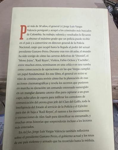 Así Fue - General Jorge Luis Vargas Valencia