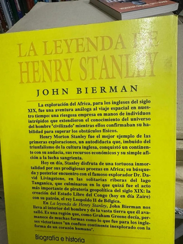 La Leyenda De Henry Stanley - John Bierman