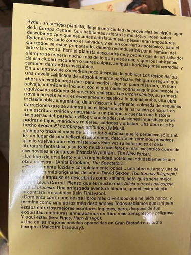 Los Inconsolables - Kazuo Ishiguro