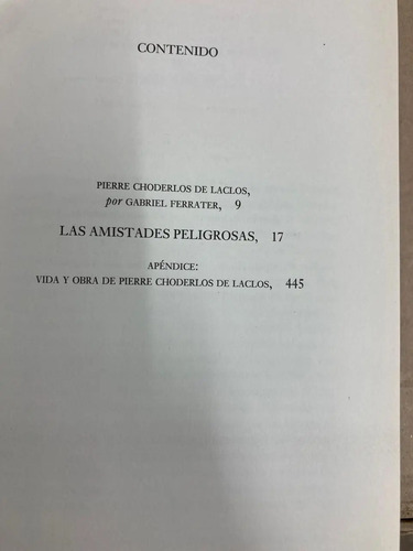 Las Amistades Peligrosas - Choderlos De Laclos