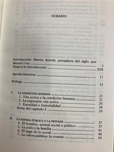 La Condición Humana - Hannah Arendt