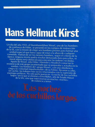 La Noche De Los Cuchillos Largos - Hans Hellmut Kirst