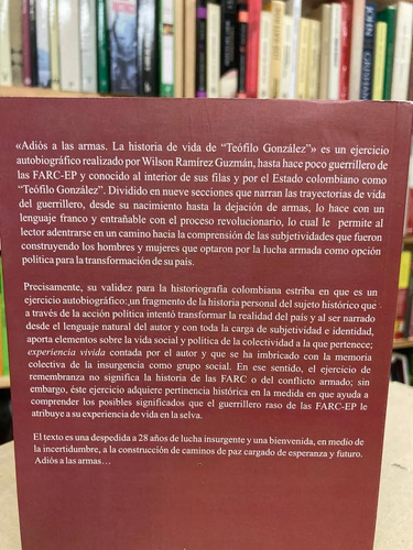 Adiós A Las Armas - Wilson Ramírez Guzmán
