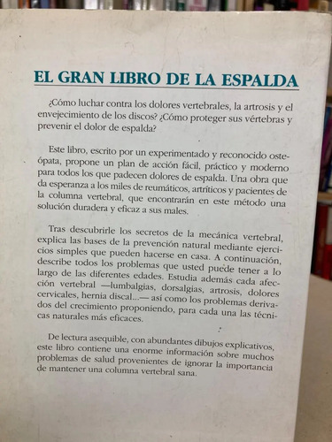 El Gran Libro De La Espalda - Guy Roulier