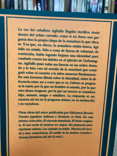 producto_639279612181317175_1 El Caballero Inexistente - Italo Calvino