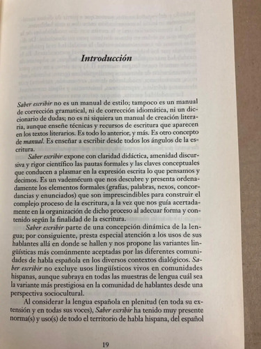 Saber Escribir - Instituto Cervantes