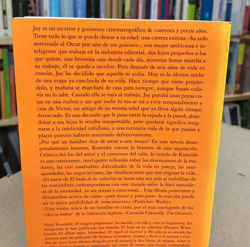 Intimidad - Hanif Kureishi