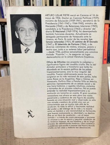Oficio De Difuntos - Arturo Uslar Pietri