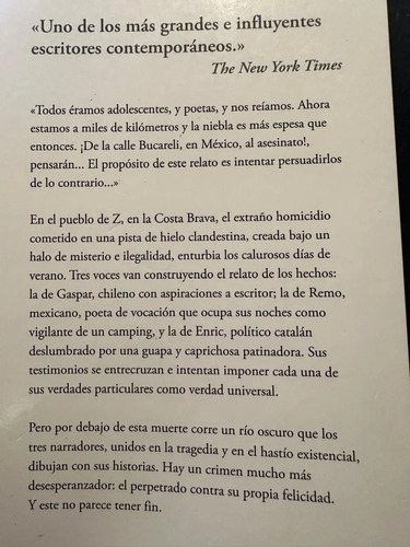 La Pista De Hielo - Roberto Bolaño