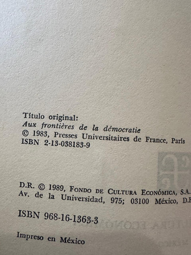 producto_639279617061130844_5 En Las Fronteras De La Democracia - Guy Hermet