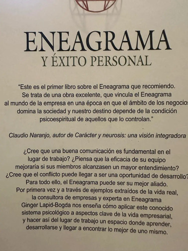 Eneagrama Y Éxito Personal / Ginger Lapid - Bogda