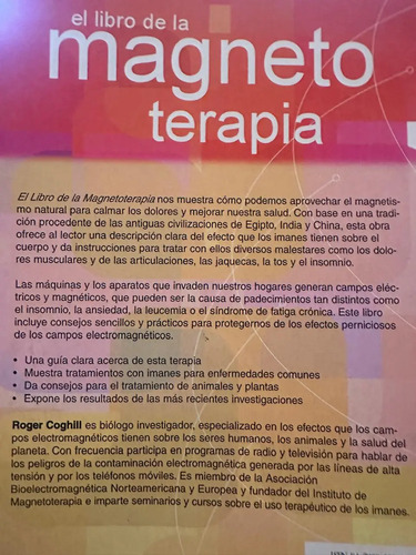 El Libro De La Magneto Terapia - Roger Coghill