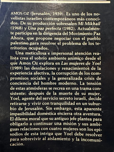 Las Mujeres De Yoel - Amos Oz
