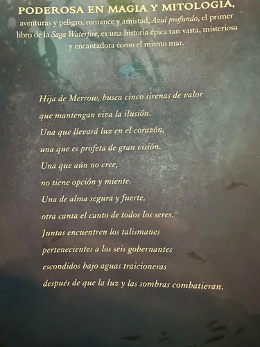 Saga Waterfire: Azul Profundo - Jennifer Donnelly