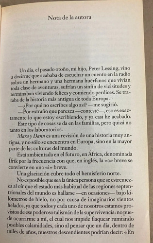 Mara Y Dann - Doris Lessing