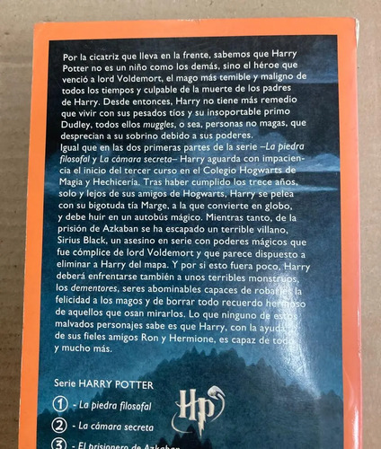 Harry Potter: Y El Prisionero De Azkaban