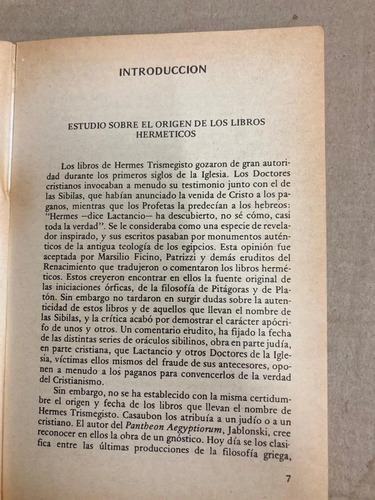 Los Libros De Hermes Trismegisto