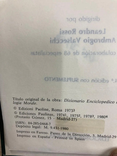 producto_639279624563451994_4 Diccionario Enciclopédico De Teología Moral - Español