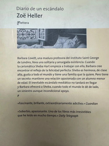 Diario De Un Escándalo - Zoê Heller