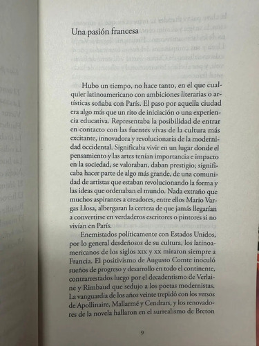 Un Bárbaro En París - Mario Vargas Llosa