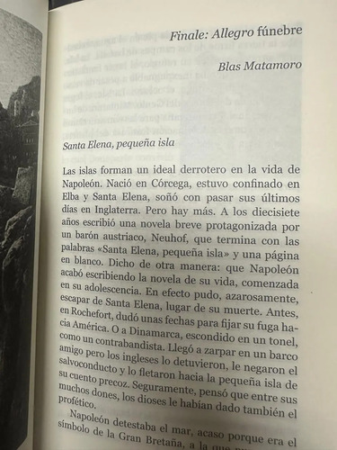 Napoleón Bonaparte: Mi Testamento - Blas Matamoro