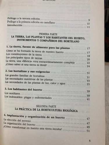 El Huerto Biológico - Claude Aubert