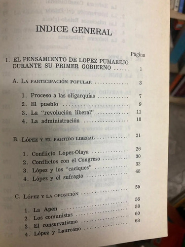 Aspectos Políticos Primer Gobierno De Alfonso López Pumarejo