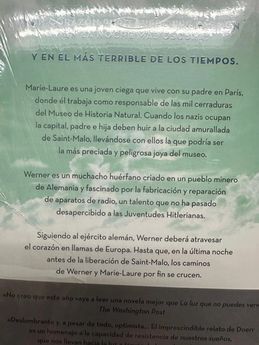 producto_639279627774737617_1 La Luz Que No Puedes Ver - Anthony Doerr