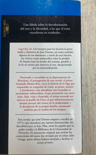 Lagartija Sin Cola - José Donoso