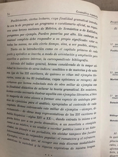Gramática De La Lengua Española - J.a. Pérez Rioja
