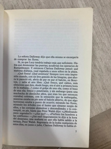 La Señora Dalloway - Virginia Woolf