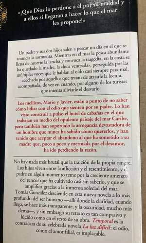 Temporal - Tomás González
