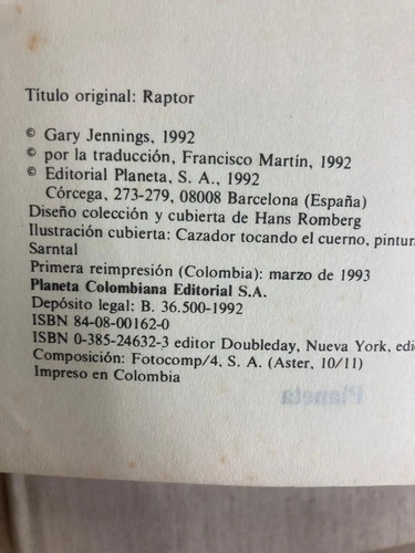Halcón - Gary Jennings