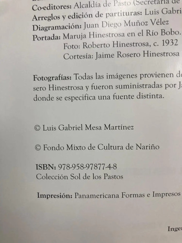 Maruja Hinestrosa - Luis Gabriel Mesa Martínez
