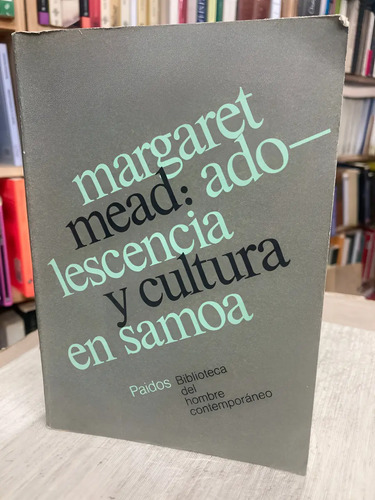 producto_639279635298387847_0 Adolescencia Y Cultura En Samoa - Margaret Mead