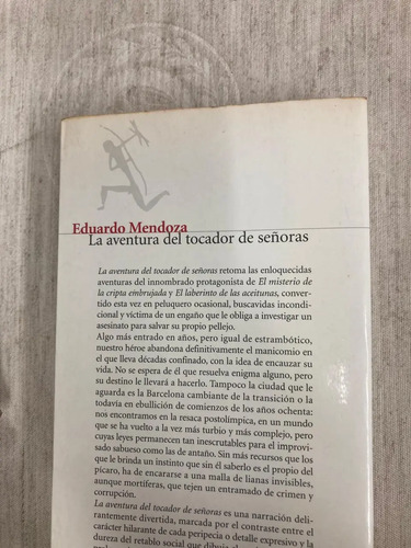 La Aventura Del Tocador De Señoras - Eduardo Mendoza