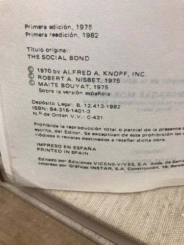 Introducción A La Sociología - Robert A. Nisbet