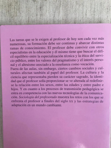 producto_639279637577658521_1 Sociología Del Profesorado - Fernando Gil