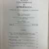 Revista Colombiana De Antropología - Año 1962